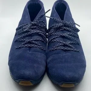 Under Armour UA Mens Veloce Blue Suede Sneaker Size 11 Under Armour | Shoes | Under Armour Veloce Mid Suede Shoes  main image 4
